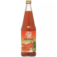 Eos Bio Сок Морковный, стеклянная бутылка 700 мл