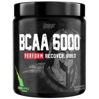 Аминокислоты Nutrex BCAA 6000 зеленное яблоко, 237 гр, порошок, лейцин, изолейцин, валин