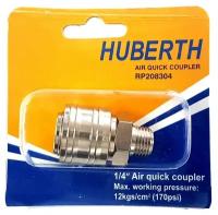 Быстросъемное соединение 1/4 Huberth Air Quick Coupler внешняя резьба, тип «мама» (RP 208304)