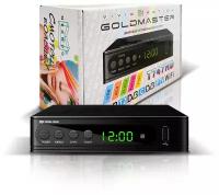 Комбинированный тюнер GoldMaster T-747HD HD (DVB-T2/DVB-C/IPTV/YouTube)