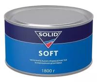 Наполнительная среднезернистая полиэфирная шпатлевка SOLID SOFT 1800 гр
