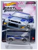 Модель коллекционная Hot Wheels Fast and Furious QUICK SHIFTERS NISSAN SKYLINE R33 Premium Форсаж