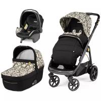 Универсальная коляска Peg-Perego Veloce SL Modular (3 в 1), graphic gold