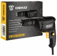 Дрель-шуруповерт DEKO DKD600W (063-4181) черная