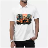 Рубашка- поло CoolPodarok Вар тандер (бой)
