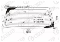 XYG D201RWHX Стекло заднее с обогревом MAZDA DEMIO DW 96-02
