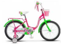 Велосипед 18 Детский Stels Jolly (2020) Количество Скоростей 1 Рама Сталь 11 Пурпурный/Зеленый Stels арт. LU084749