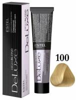 100 Краска-уход для волос ESTEL De Luxe High blond Натуральный блондин ультра