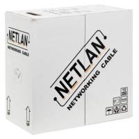 Кабель силовой Netlan EC-UF004-5E-PVC-GY FTP 4 пары кат.5e бухта 305м