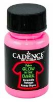 Акриловая краска Cadence Fabric Glow In The Dark Paint