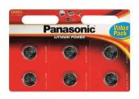 Элемент питания Panasonic Lithium Power CR2032 бл 6