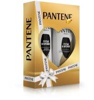 PANTENE / Набор для женщин Шампунь + Бальзам для волос Густые и крепкие Укрепление без утяжеления 250мл + 200мл