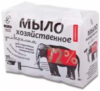 Мыло хозяйственное 72% комплект 4 шт. х 100 г (Невская Косметика), в упаковке, 11142