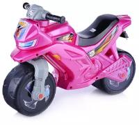 Каталка-толокар для малышей Orion Toys Мотоцикл розовый Размер: 68х28.5х47 см. до 30кг