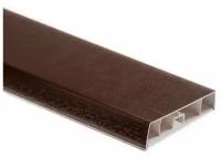 W 601 Наличник прямой шоколад (2 м