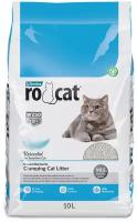 Наполнитель для кошачьих туалетов RO Cat комкующийся без пыли 
