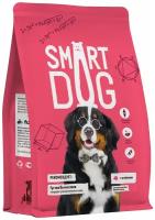 Корм сухой Smart Dog, для взрослых собак крупных пород с ягненком, 12кг