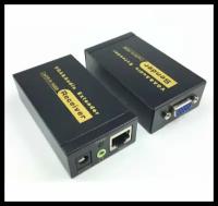 Удлинитель VGA по витой паре 100 метров RJ45 FullHD