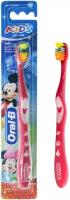 Детская Зубная Щетка Oral-B Kids Дисней «Микки» от двух лет, мягкая, 1 шт, цвет- голубой