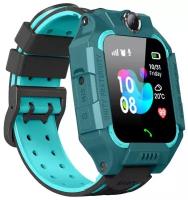 Детские умные часы Smart Watch ZTX с 2 камерами и LBS трекером, сенсорный экран, влагозащита, IOS, Android поддержка звонков, сим карта, кнопка SOS, зеленый