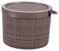 CURVER коробка с крышкой Jute 17 x 17 x 13 см темно-фиолетовый