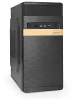 Корпус Minitower ExeGate Ex291145rus BAA-105U2-01-AAA350 (mATX, БП AAA350 с вент. 8см, 2*USB+2*USB3