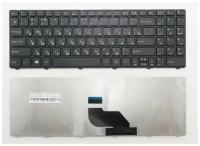 Клавиатура для ноутбука MSI CX640 черная с рамкой