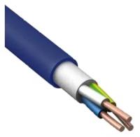 Кабель Русский Свет ВВГнг(А)-LS 3х2.5 ОК (N PE) 0.66кВ (уп.100м) Конкорд 7884, синий