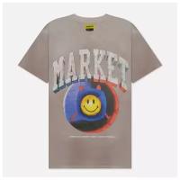 Мужская футболка MARKET Smiley Happiness Within Tie-Dye фиолетовый, Размер S