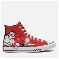 Кеды Converse x Peanuts Chuck Taylor All Star High красный, Размер 46.5 EU