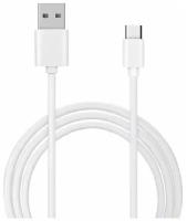 Кабель USB Type-C для зарядки самсунг, ксиоми, хонор, редми / Провод USB-A Type-C к Samsung, LG, Honor, Xiaomi, Poco, 1 метр, в коробке, белый