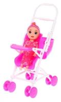 Кукла Сима-ленд с коляской, 10 см, 5429322 в ассортименте