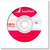 Перезаписываемый диск SmartTrack DVD-RW 4,7Gb 4x в бумажном конверте с окном, 1 шт