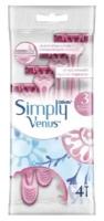 Станки одноразовые для бритья Gillette Simply Venus-3 4шт