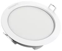 Светильник светодиодный Eco Class Downlight DL 840 WT 8Вт 4000К IP44 760лм встраив. даунлайт кругл. тонкий LEDVANCE 4058075644199