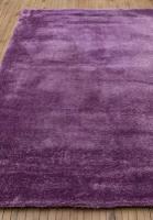 Ковер на пол 1,6 на 2,3 м в спальню, гостиную, пушистый, с длинным ворсом, фиолетовый Sunny 9515-violet