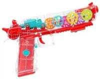 Пистолет YJTOYS Техно, YJ-Q001, 24.5 см, разноцветный