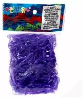Резинки для плетения браслетов Rainbow Loom гелевые Фиолетовый Purple (B0059)