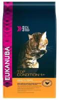 Eukanuba Adult Top Condition сбалансированный сухой корм для кошек, с курицей 10 кг