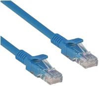 Патч-корд ExeGate UTP-RJ45-RJ45-C6-0,5M-BL, UTP, cat.6, 0,5м, синий EX282024RUS