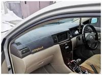 Накидка на панель приборов ручной работы Toyota Corolla Fielder 120-121. Коврик на торпедо. Kvoter_styling