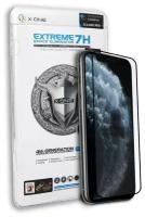 Защитная противоударная бронепленка для iPhone 11 Pro X-ONE Extreme 7H Shock Eliminator 4-го поколения на весь экран