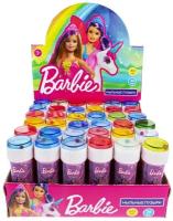 Мыльные пузыри 1toy Barbie Т22255, 60мл, 36 шт. разноцветный