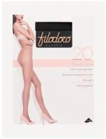 Колготки Filodoro Classic DEA NUDE 20 размер 4/L, nero (Черный)