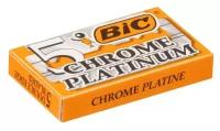 BIC Лезвия BiC PLATINUM chrome на карте, 5 шт