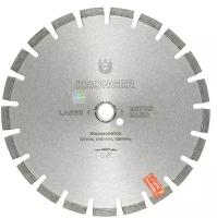 Алмазный диск по армированному бетону 400 x 25.4 мм Hard Бетон Kronger, сегмент 12 мм, лазерная наварка