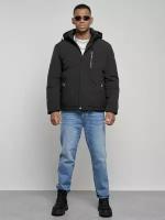 Куртка мужская зимняя с капюшоном спортивная великан 8335Ch, 66