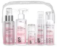 Icon Skin. Набор средств для ухода за комбинированной и нормальной чувствительной кожей Re:Biom №2 (5 средств) travel size