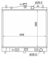 Радиатор Nissan March 02-10 / Note 05-13 / Tiida 04-14 / Cube 02-08 Sat арт. NS0001-K12