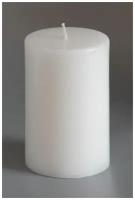 Свеча декоративная Мир свечей Столбик белый, 8х12 см 1 шт